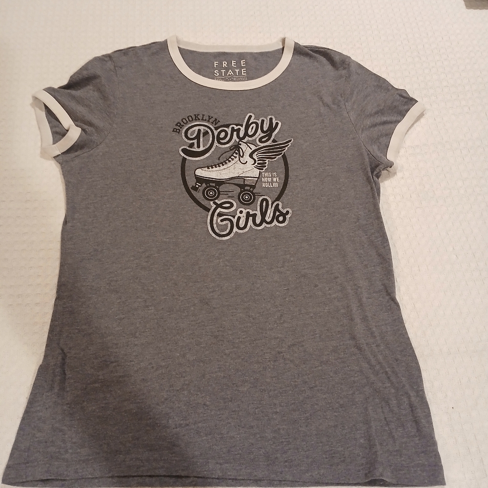 Free State Gray Derby Junior T-Shirt